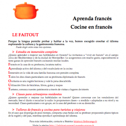 Clases de Francés para Extranjeros en el Sur de Francia